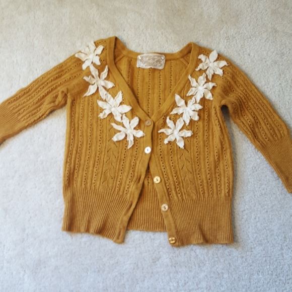 Anthropologie Nick & Mo Floral Cardigan Sweater - Picture 5 of 6